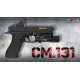 Электрический пистолет Cyma CM.131S Gen.3 Airsoft AEP Gun incl. Mosfet, LiPo Battery and USB Charger, Black